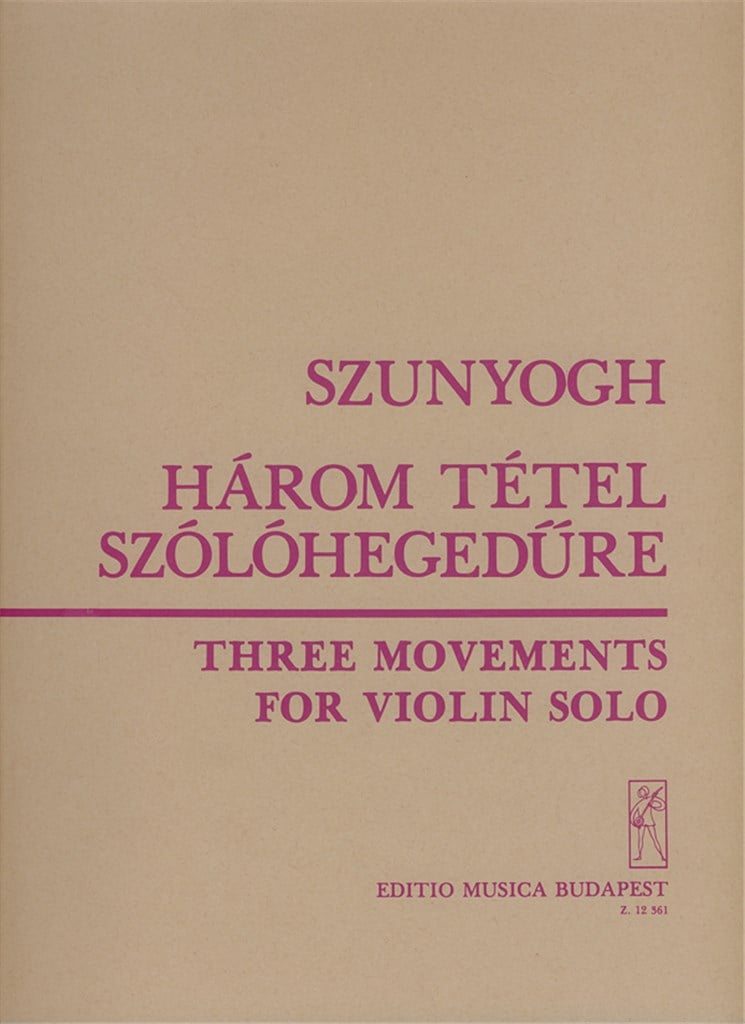 Drei Sätze für Violine Solo
